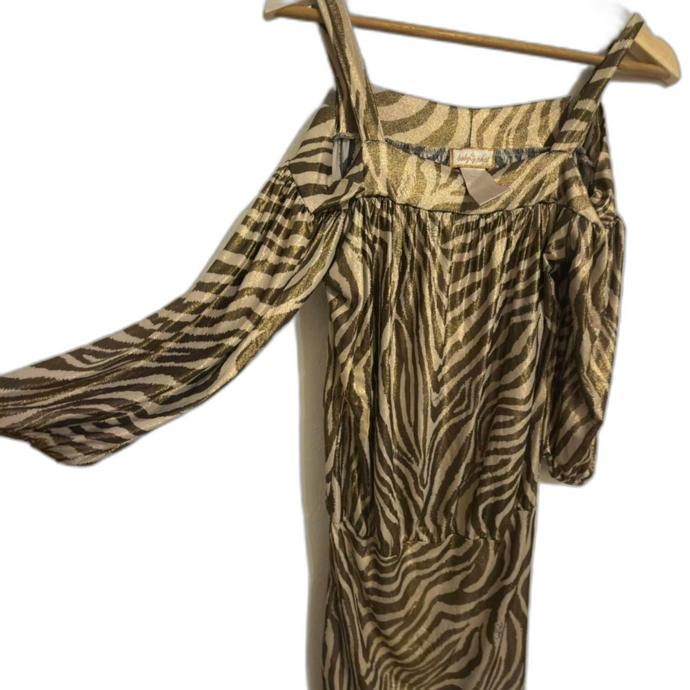 Baby phat Women's Zebra Mini Dress XS